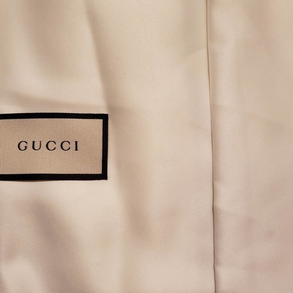 Gucci Brown Lisa 85 Knee High Drawstring Boots - Picture 9 of 10